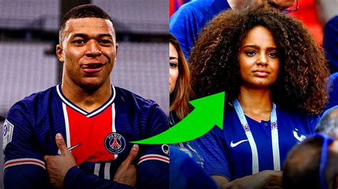 what does kylian mbappe's girlfriend do